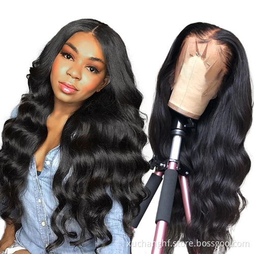 longest 40 inch raw 13x6 body wave transparent hd 360 lace frontal brazilian preplucked body short full lace human hair wigs